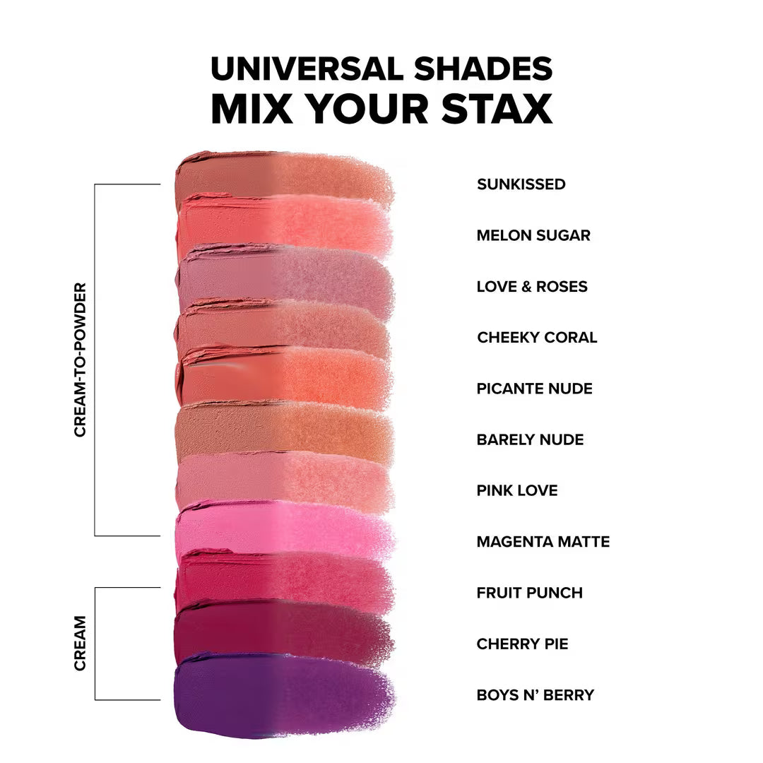 NUDESTIX STAX All Over Color Blush Balm