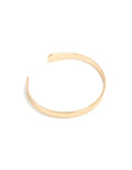 Gold Plain Wrist Cuff