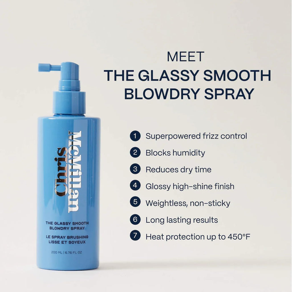 Chris McMillan The Glassy Smooth Blowdry Spray