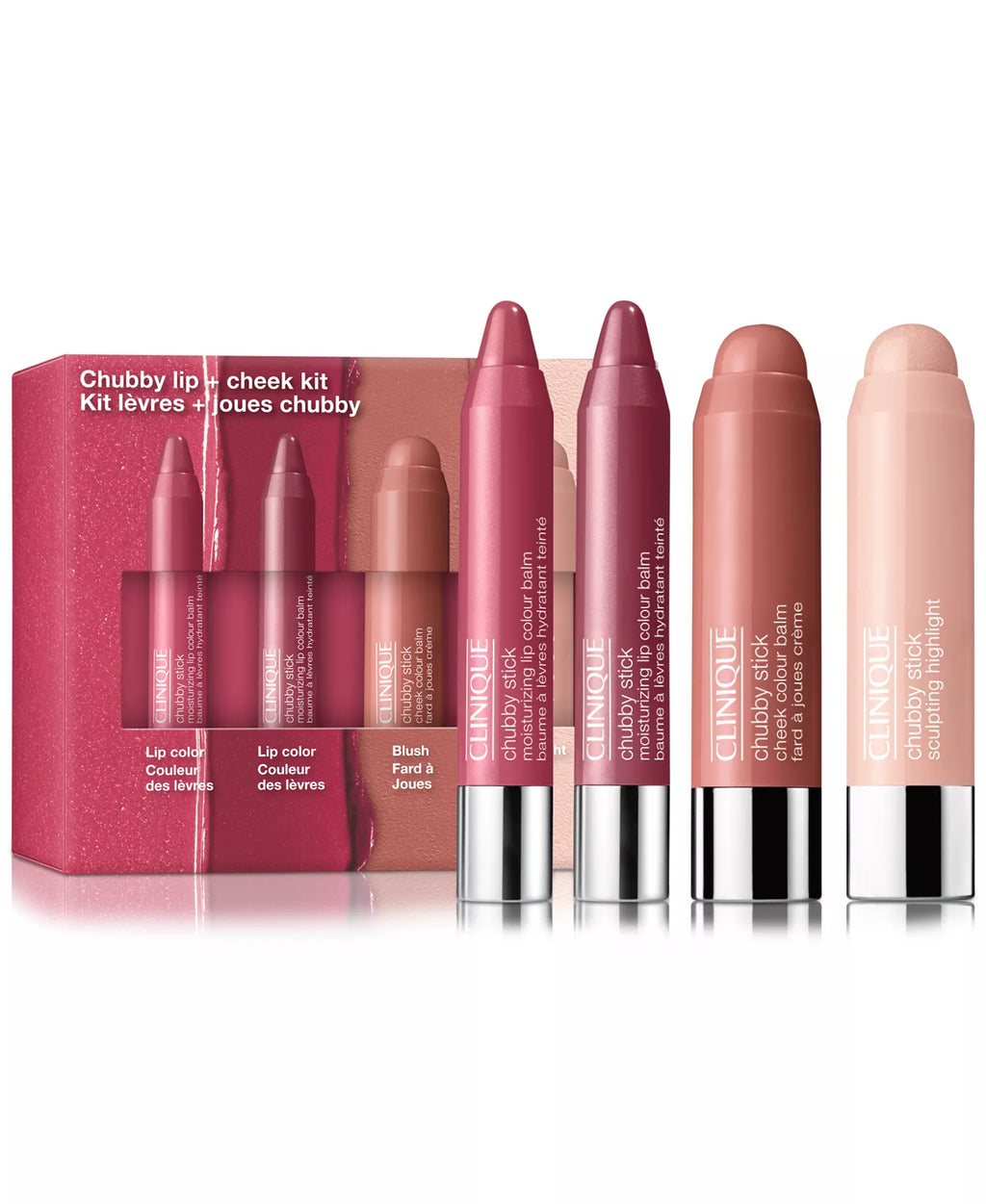 Clinique Chubby Lip + Cheek Makeup Set