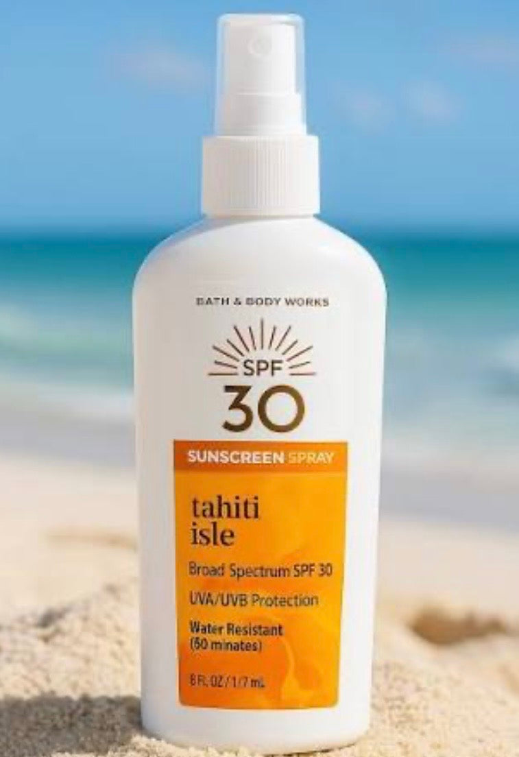Bath and Body Works SPF30 Sunscreen - Tahiti Isle