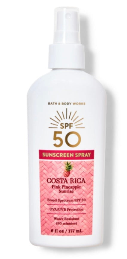Bath and Body Works SPF50 Sunscreen Spray
