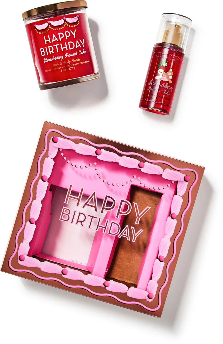 Bath & Body Works - Happy Birthday Gift Set