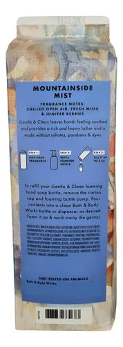 Bath & Body Works Mountainside Mist Gentle & Foaming Hand Soap Refill
