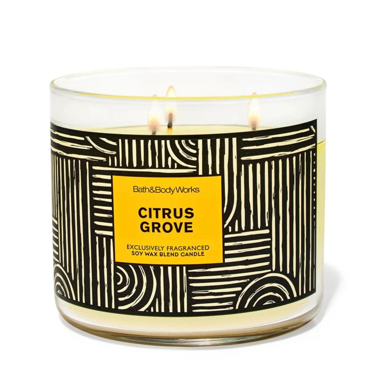 Citrus Grove 3-Wick Candle