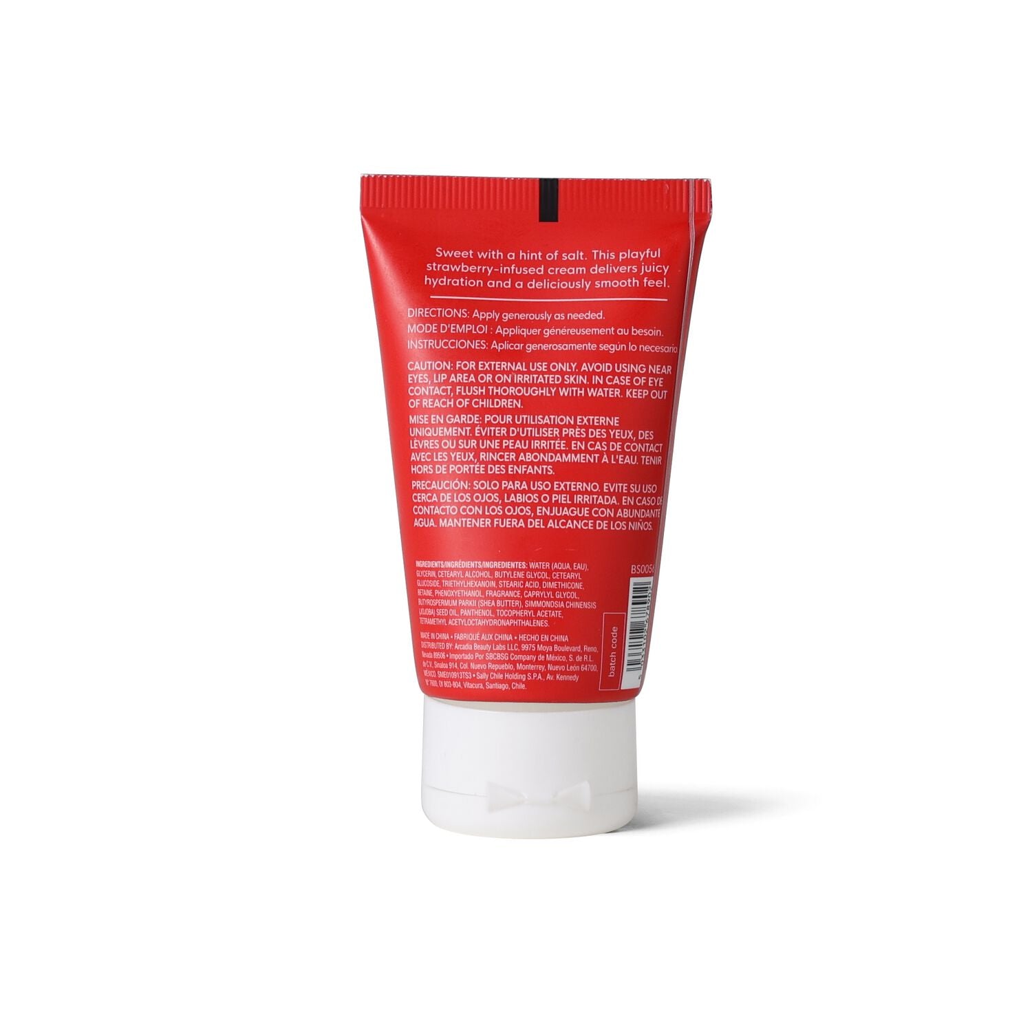 Beauty Secrets Salted Strawberry Moisturizing Hand Cream