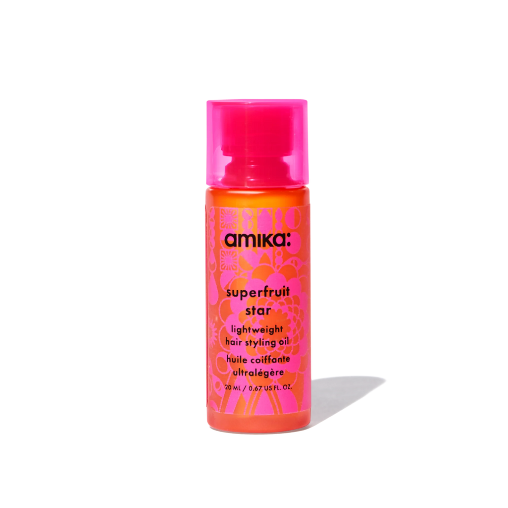 Amika Superfruit Star Lightweight Hair Styling + Heat Defense Oil