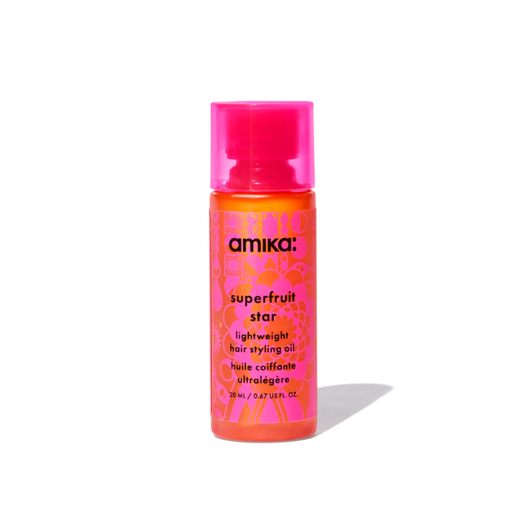 Amika Superfruit Star Lightweight Hair Styling + Heat Defense Oil