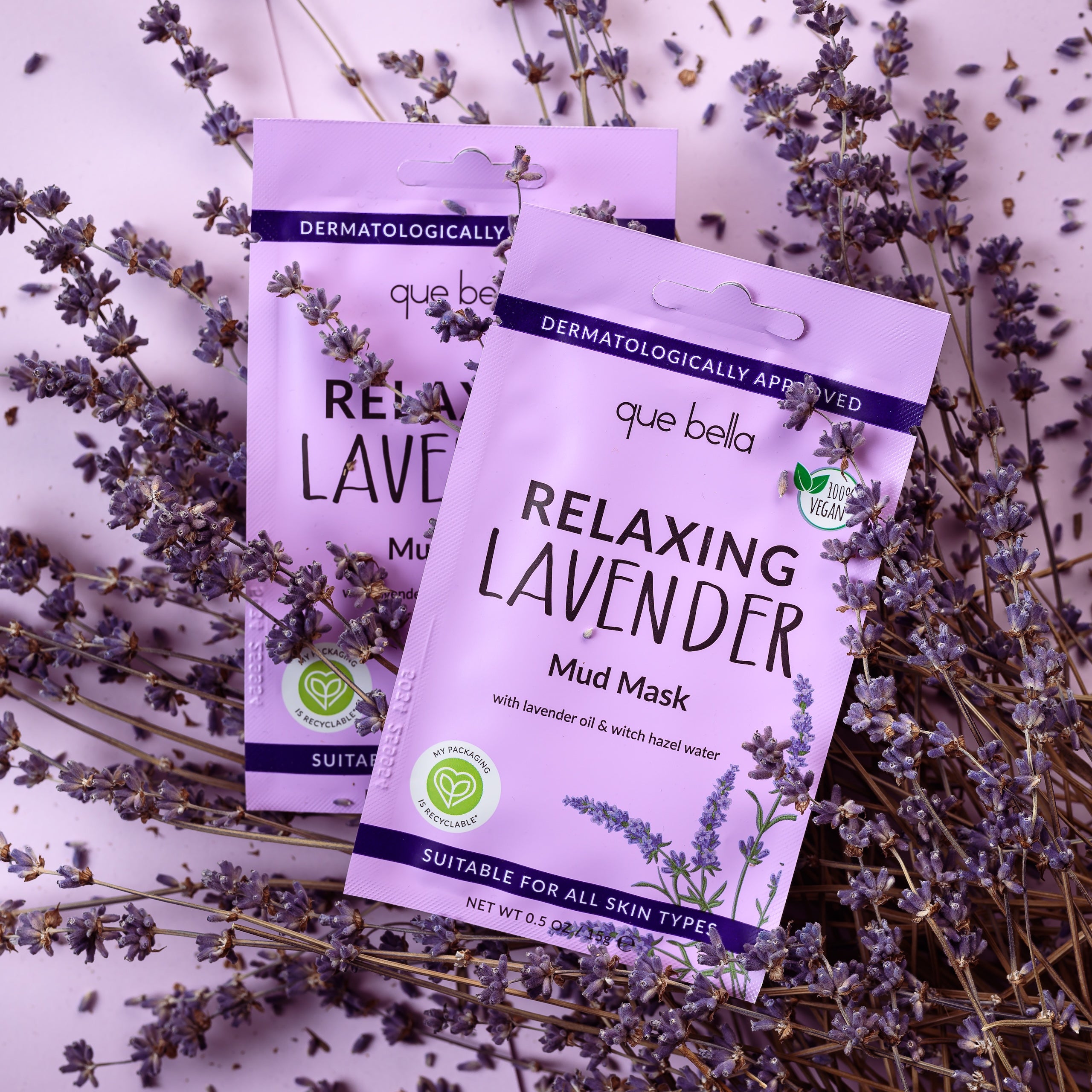 Que Bella Relaxing Lavender Mud Mask