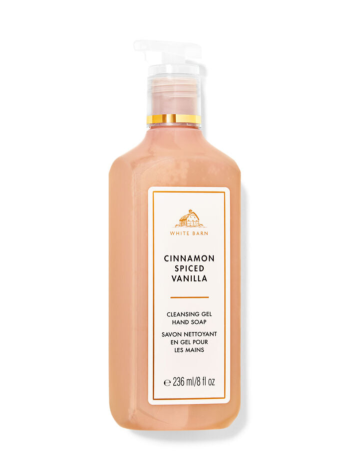 Bath & Body Works Cinnamon Spiced Vanilla Cleansing Gel Hand Soap