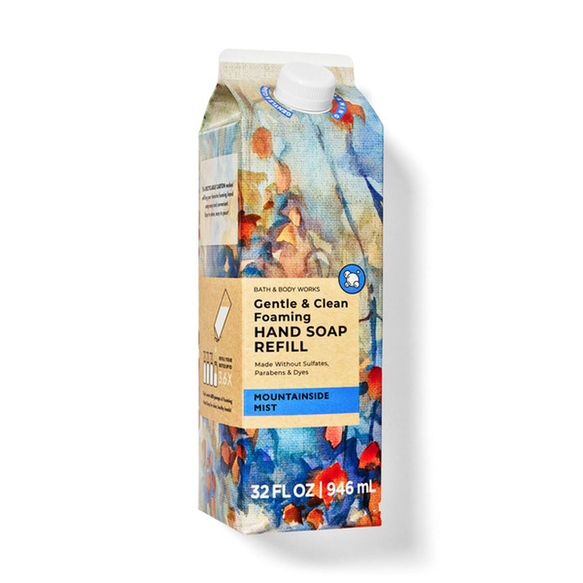 Bath & Body Works Mountainside Mist Gentle & Foaming Hand Soap Refill