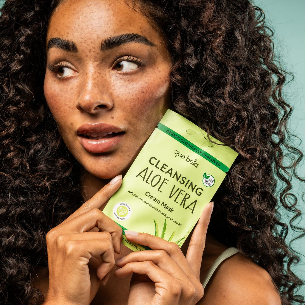Que Bella Cleansing Aloe Vera Cream Mask