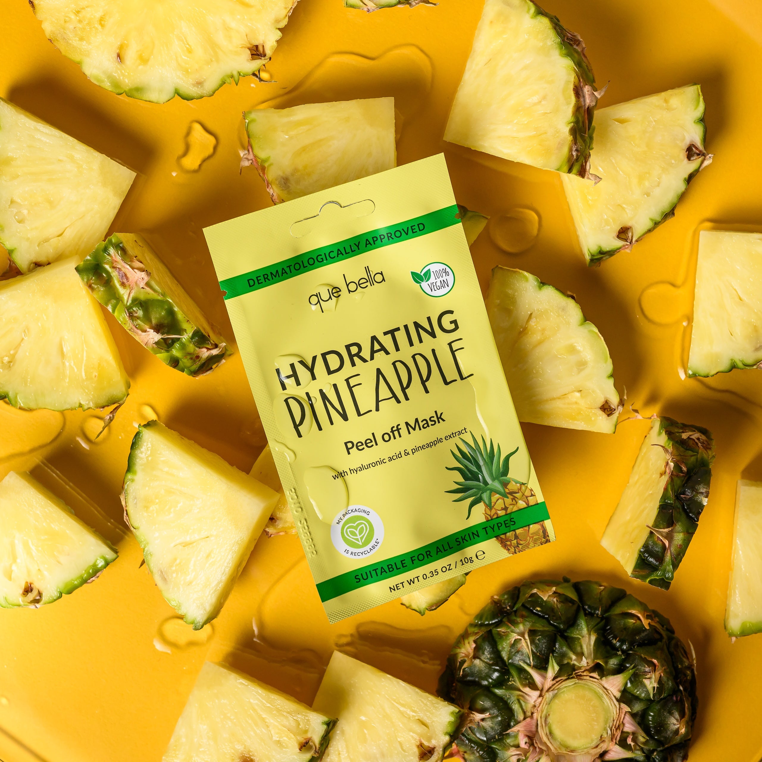 Que Bella Hydrating Pineapple Peel Off Mask